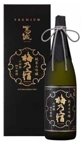 葛城（かつらぎ）　梅乃宿　純米大吟醸　1800ml ※梅乃宿酒造株式会社会社 Amazon.co.jp: 梅乃宿酒造 梅乃宿 葛城 純米大吟醸 1800ml.snb